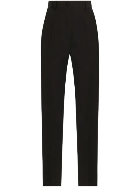 Dolce & Gabbana high-waist tailored trousers Black FTAM0TGDC5Y