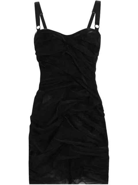 Dolce & Gabbana sleeveless dress Black F6TUPTHLUAC