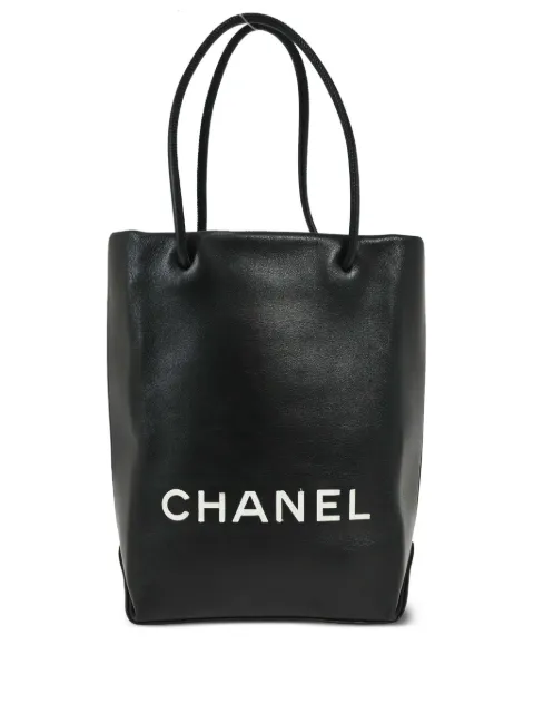 CHANEL Pre-Owned 2008 Essential tote bag Black 12774722