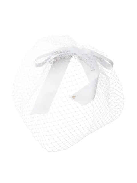 Maison Michel Annie hair band White 2607001001
