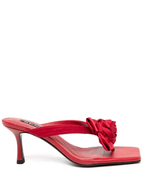Senso 70mm Electra heeled mules Red ELECTRA