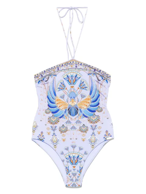 Camilla bandeau one piece Blue 00030531