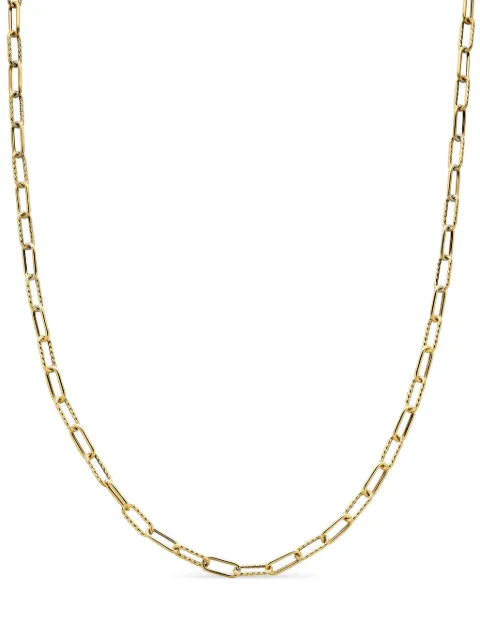 David Yurman 18kt yellow gold DY Madison chain necklace (4mm) Gold N178418818