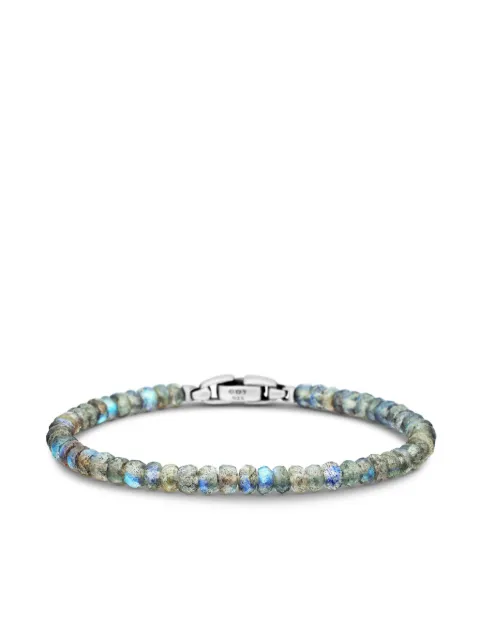 David Yurman sterling silver Spiritual Beads faceted bracelet (5mm) Silver B25304MSSALB