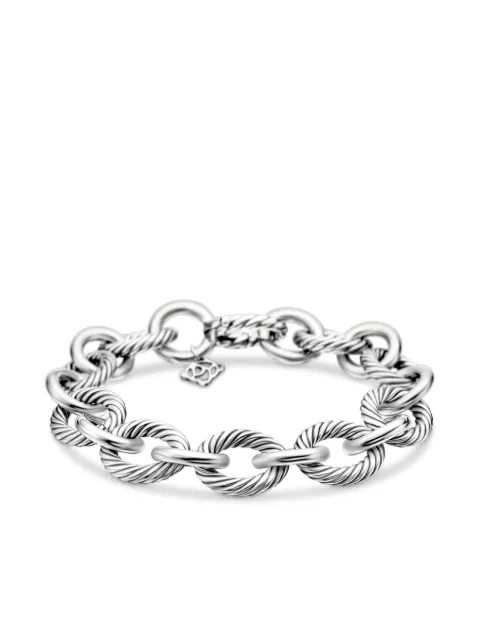 David Yurman sterling silver Oval Link chain bracelet (12mm) Silver BC0132SS