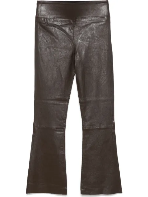 Sprwmn leather trousers Brown FLR016L