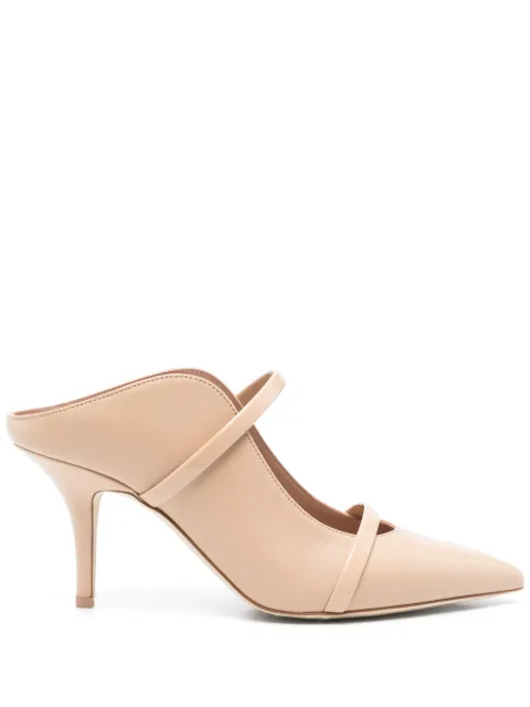 Malone Souliers 80mm Maureen mules Neutrals MAUREEN70427