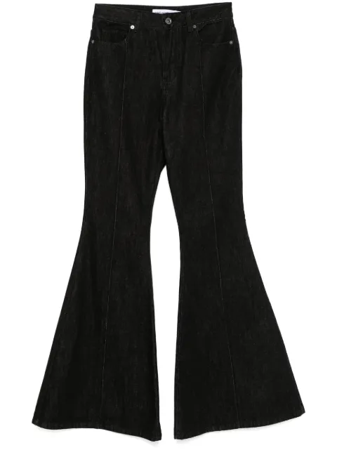 Self-Portrait flared jeans Black RS25823PB