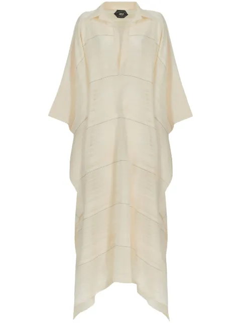 Taller Marmo Lerici maxi dress Neutrals TMPS2556101