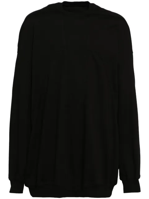 Rick Owens splintered peter sweatshirt Black RU02D6278BA