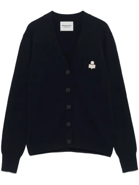 MARANT ÉTOILE Karina cardigan Blue CA0104FAC1L17E30MI