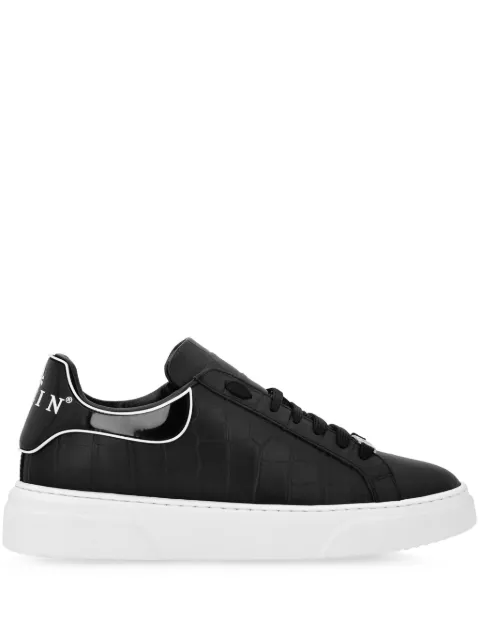 Philipp Plein Crocco Big Bang Runner sneakers Black LADSUSC0781PLE010N