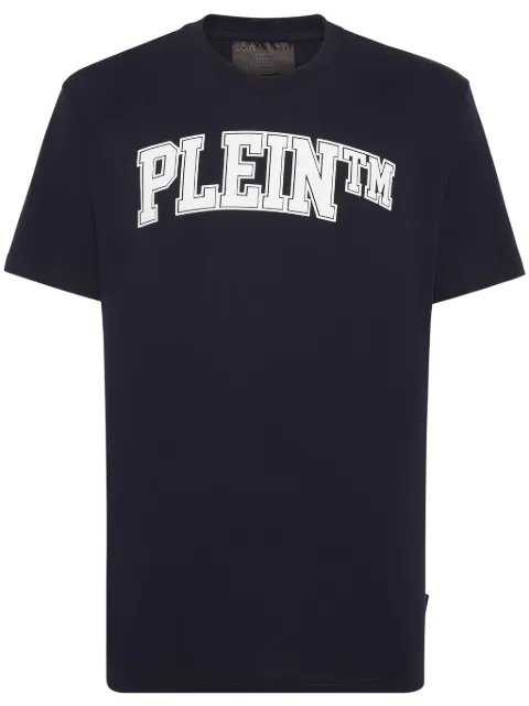 Philipp Plein College T-shirt Blue LADCMTK8543PJY002N