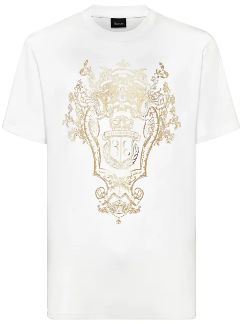 Billionaire logo-print T-shirt White DADCMTK8513BKN003N