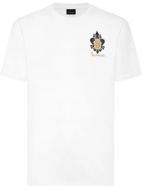 Billionaire Fleur-de-Lis T-Shirt White DADCMTK8510BKN003N