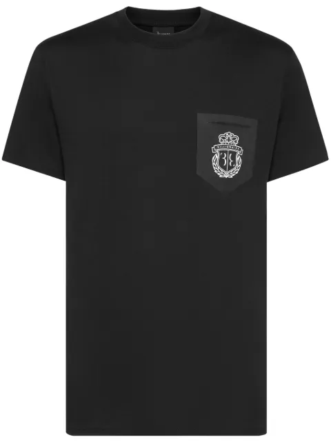 Billionaire logo-print T-shirt Black DADCMTK8508BKN003N