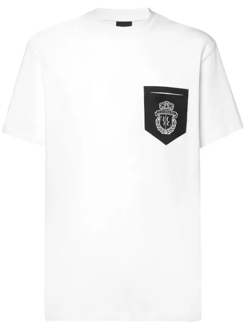 Billionaire logo-print T-shirt White DADCMTK8508BKN003N