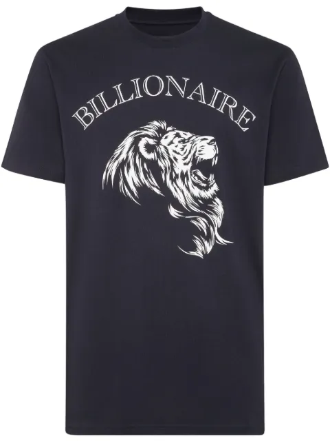 Billionaire logo-print T-Shirt Blue DADCMTK8383BKN003N