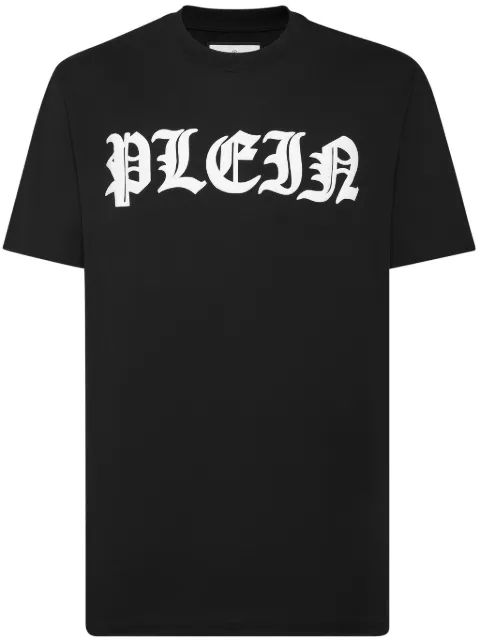 Philipp Plein Gothic Plein T-shirt Black LADCMTK8565PJY002N