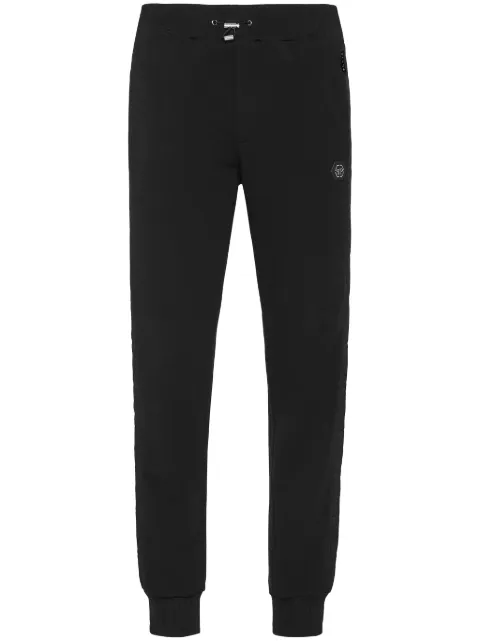 Philipp Plein padded track pants Black LADCMJT2677PTE180N