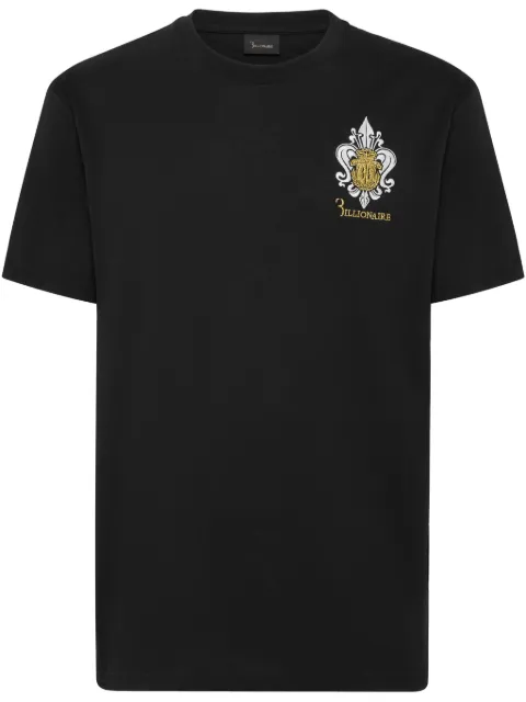 Billionaire Fleur-de-Lis T-Shirt Black DADCMTK8510BKN003N