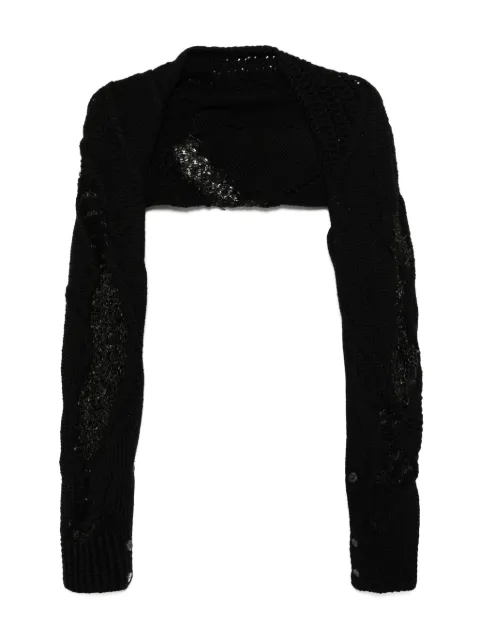 Incarnation patchwork scarves Black 327908980