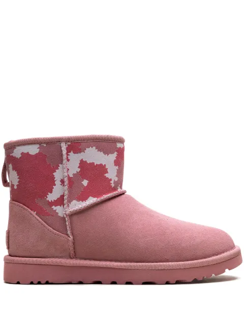 UGG Classic Mini "Pink/Jagged Camo" ankle boots Pink 1146130HNPN