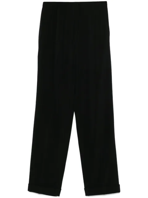 Prada Pre-Owned 1990s pressed-crease trousers Black PRA250TV