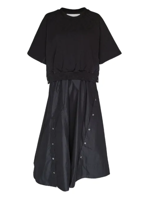 3.1 Phillip Lim sweatshirt-paneled dress Black E2329921FTS