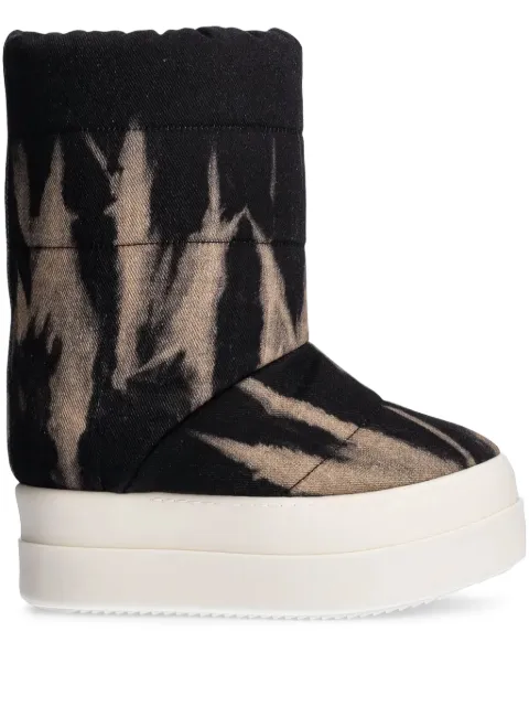 Rick Owens DRKSHDW Mega Bumper Lunar boots Black DS02D2838DBSUPA