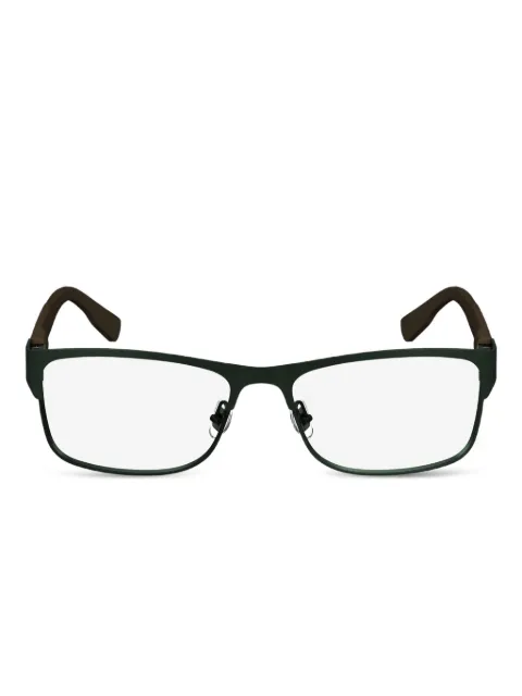 Lacoste rectangle metal glasses Green L2294301