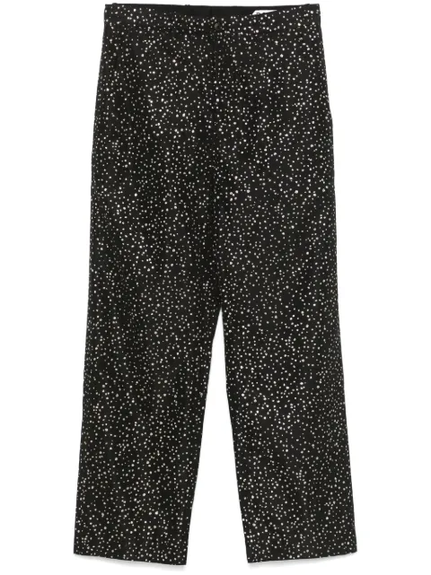 BODE Glitter trousers Black MRF24BT067