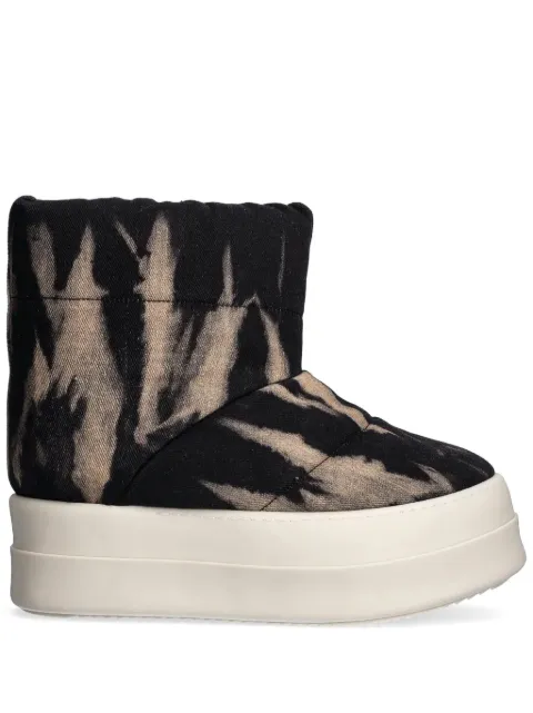 Rick Owens DRKSHDW Mega Bumper Low Lunar boots Black DU02D2839DBSUPA