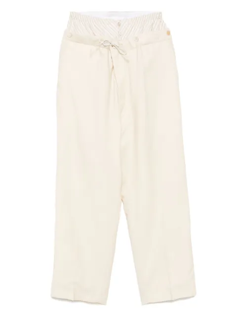 Maison Margiela Anonymity of the lining trousers Neutrals S50KA0658M35415