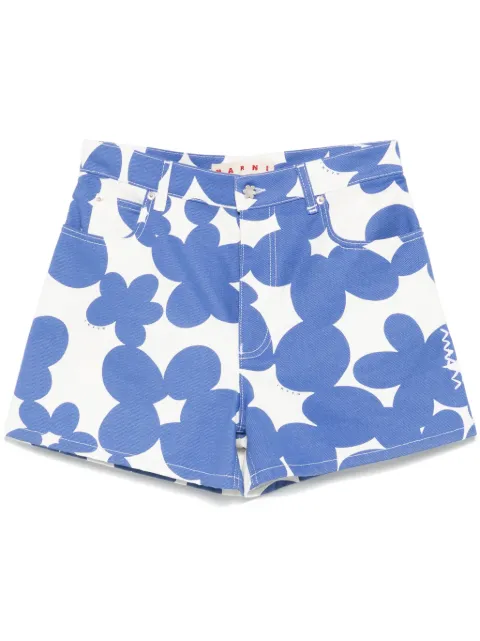 Marni Dillies mini skirt Blue PAMA0543S0UTC462