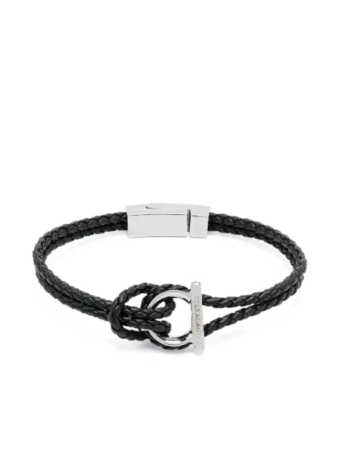 Ferragamo Gancini bracelet (20cm) Black 712422