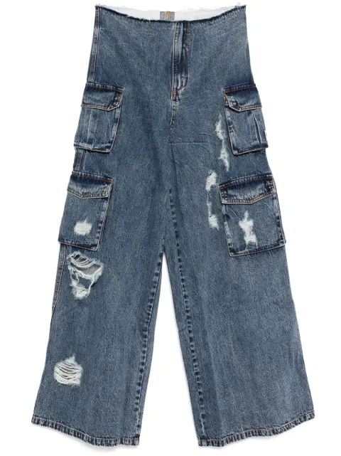 Ground Zero cargo jeans Blue GZOJNDJ901000