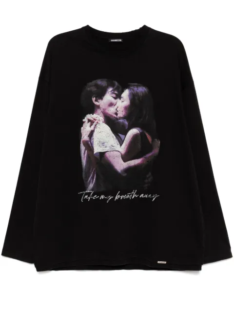 Ground Zero graphic-print T-shirt Black GZOLTXPTE0410