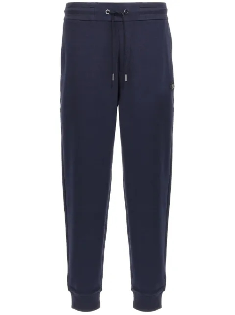 BOSS logo-plaque track trousers Blue 50520322