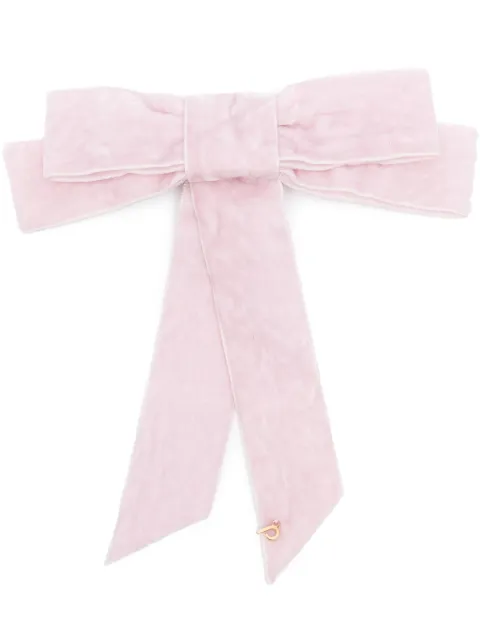 Parlor velvet hair clip Pink 2025PA09