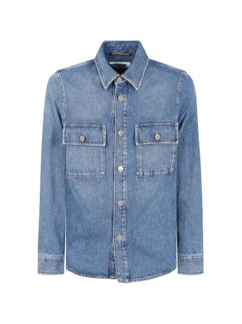 Jacob Cohën faded-effect shirt jacket Blue 25EJCUJUME0017080T729AV2