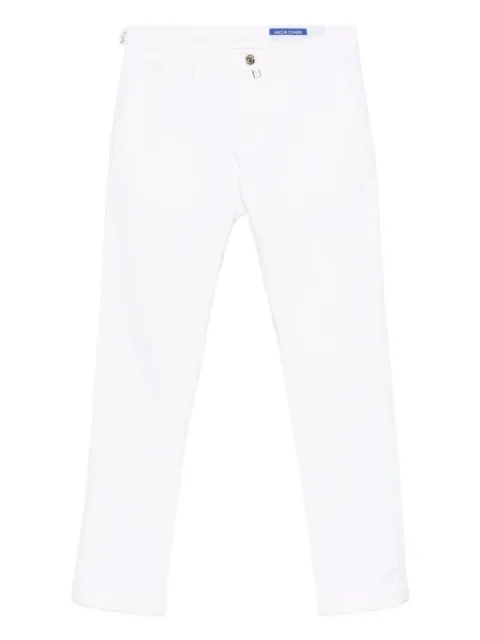 Jacob Cohën Bobby washed trousers White 25EJCUJUMP0001001S3848L1