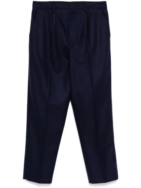Zegna tapered-leg trousers Blue UEI05A8TP49