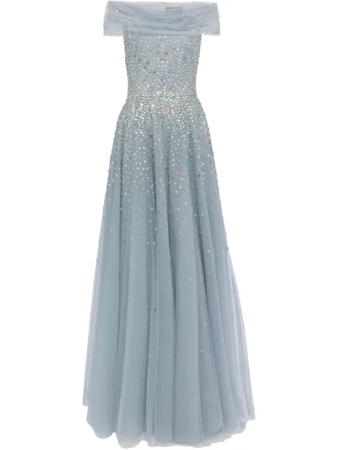 Jenny Packham Bee gown Blue ZBD161L