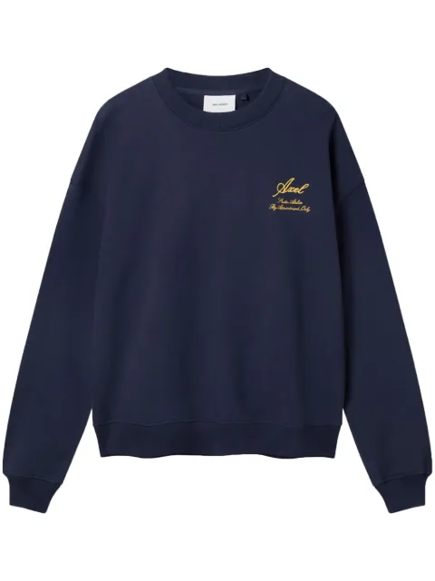 Axel Arigato logo-embroidered sweatshirt Blue A3000002