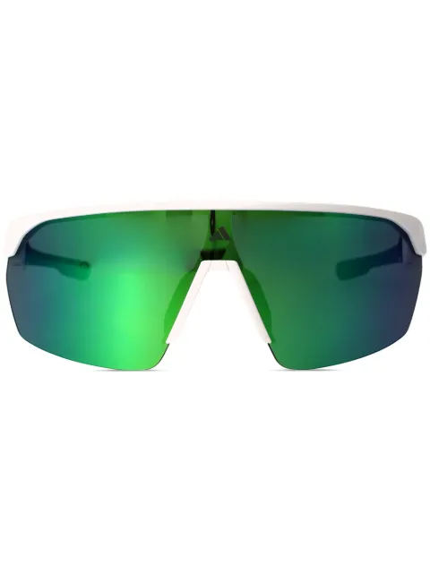adidas shield-frame sunglasses White SP0103S21Q