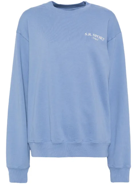 Sporty & Rich Wimbledon Crewneck sweater Blue ST071512304BL11