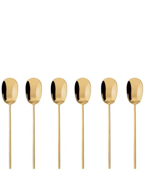 Sambonet 100 moka spoons (set of six) Gold 52770GA7