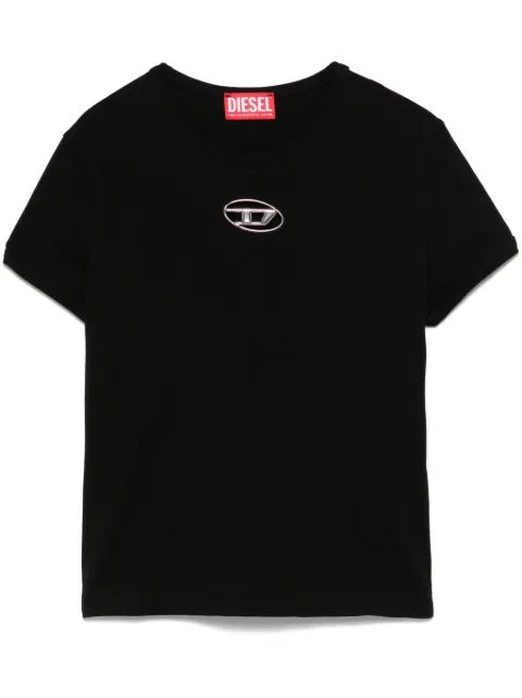 Diesel T-Uncutie-Long-Od T-shirt Black A168390CLBR