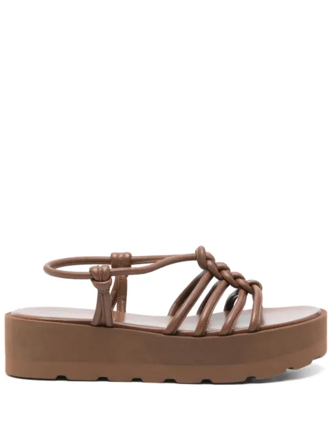 Gianvito Rossi 45mm Hebe sandals Brown G3252205GOMNAP